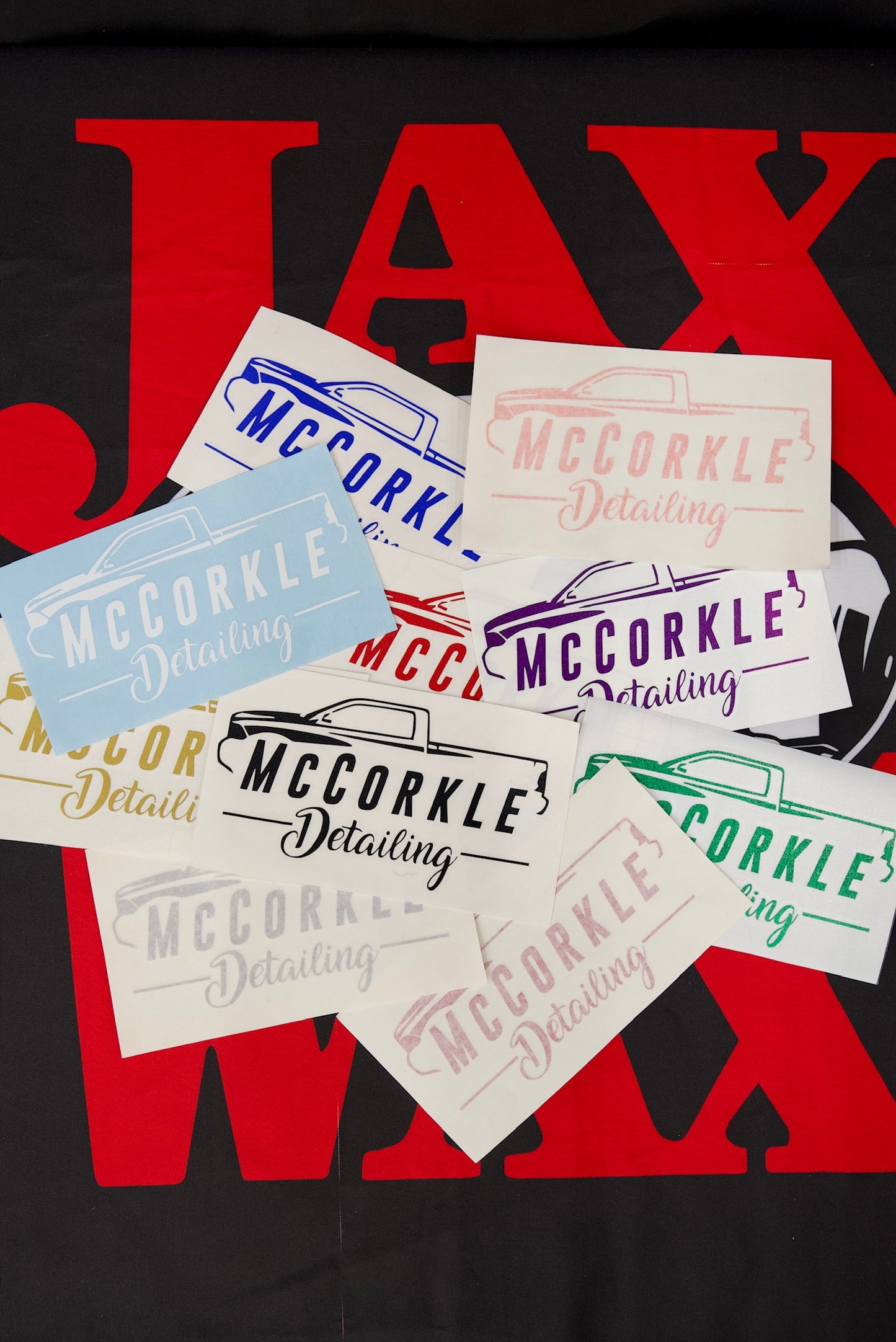 McCorkle Detailing Stickers