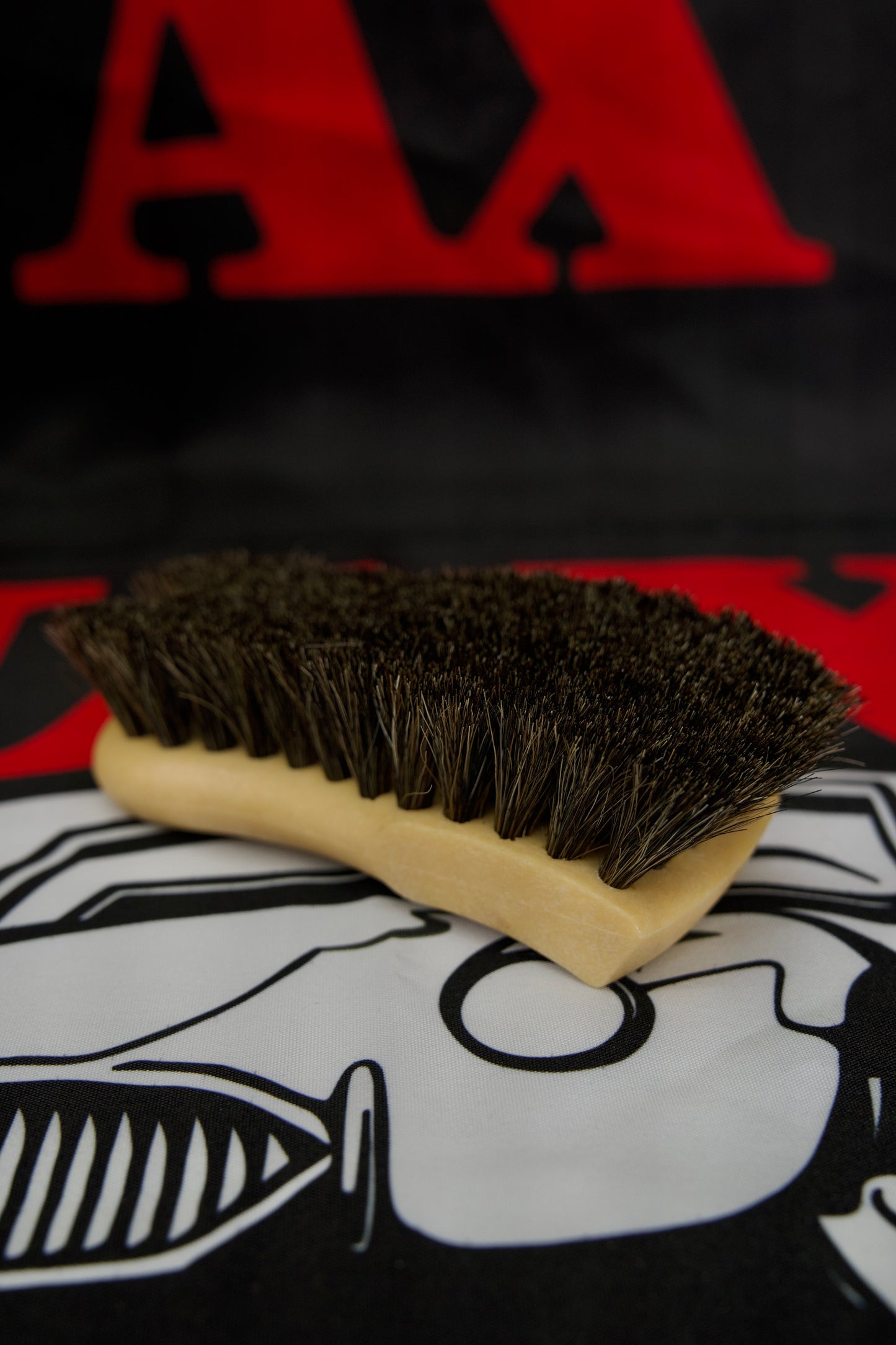 Horse Hair Leather Brush