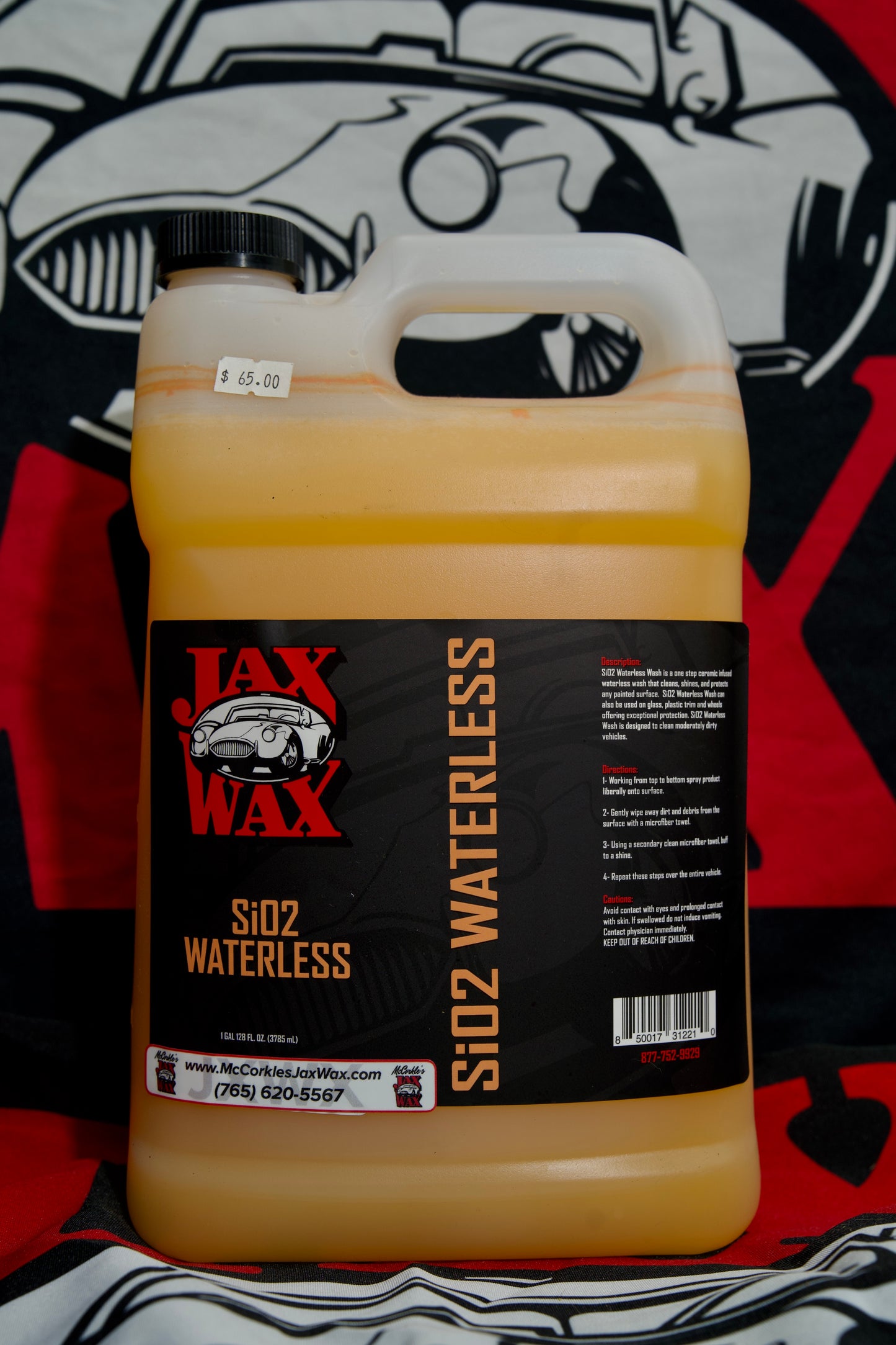SiO2 Waterless Wash