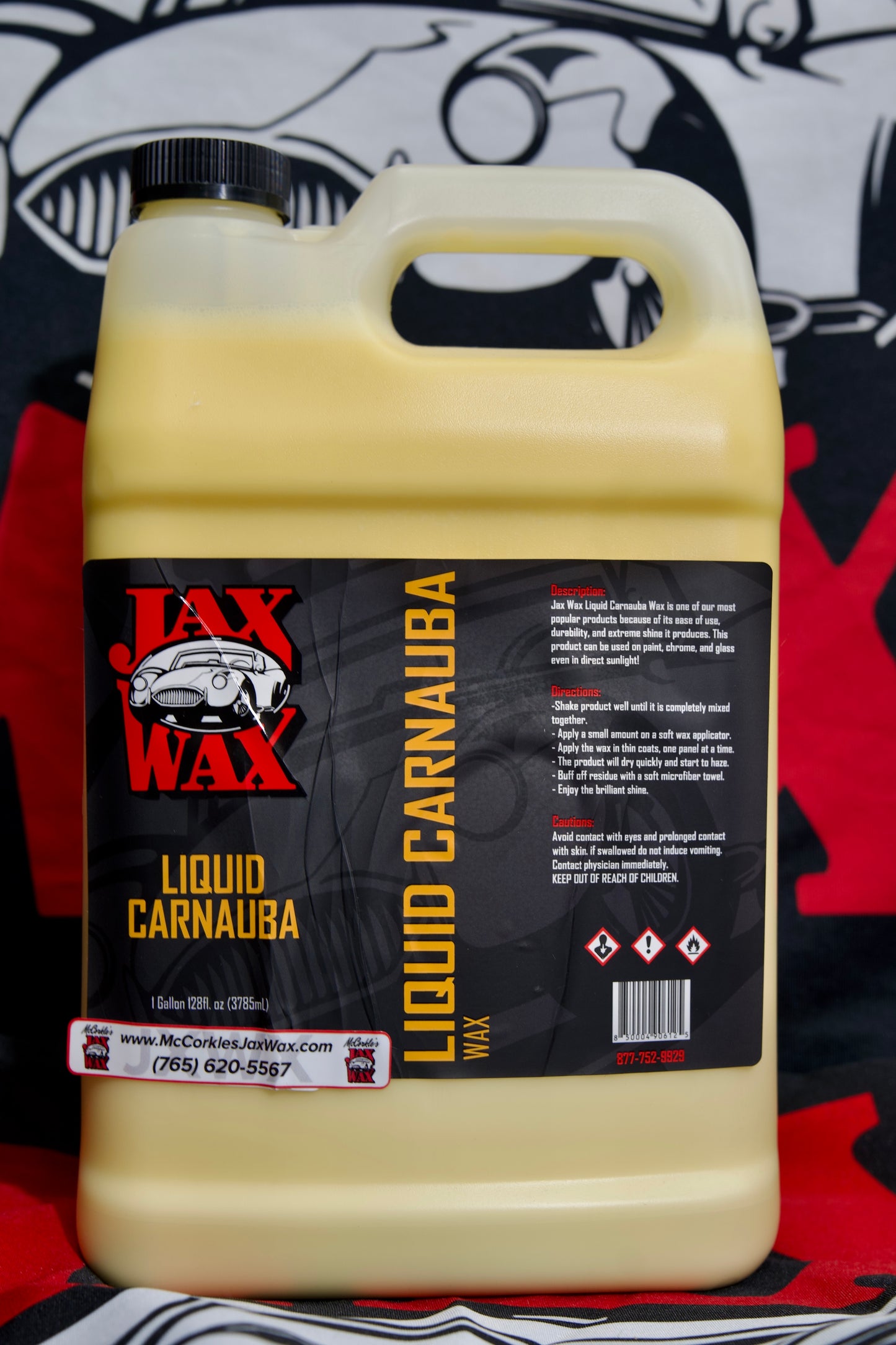 Jax Wax Liquid Carnauba
