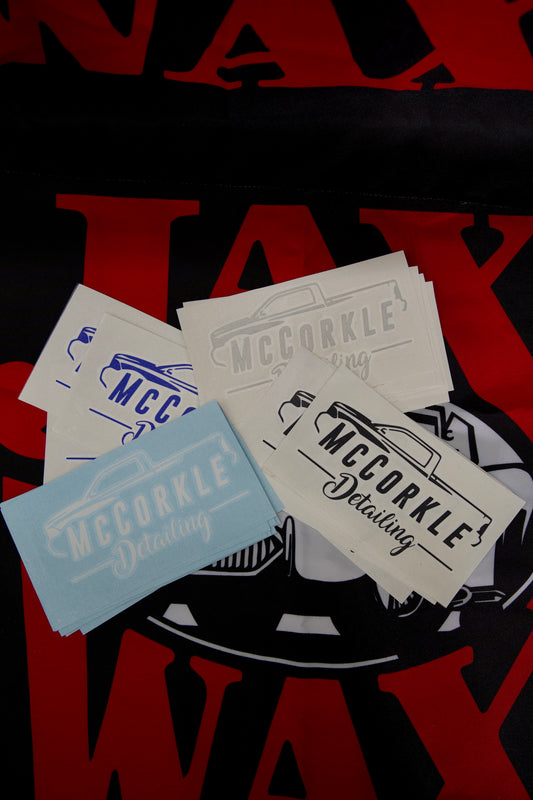 McCorkle Detailing Stickers